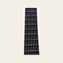 Om Namah Shivay Shawl - Black