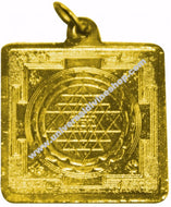 Shri Yantra Locket (Golden Colour)